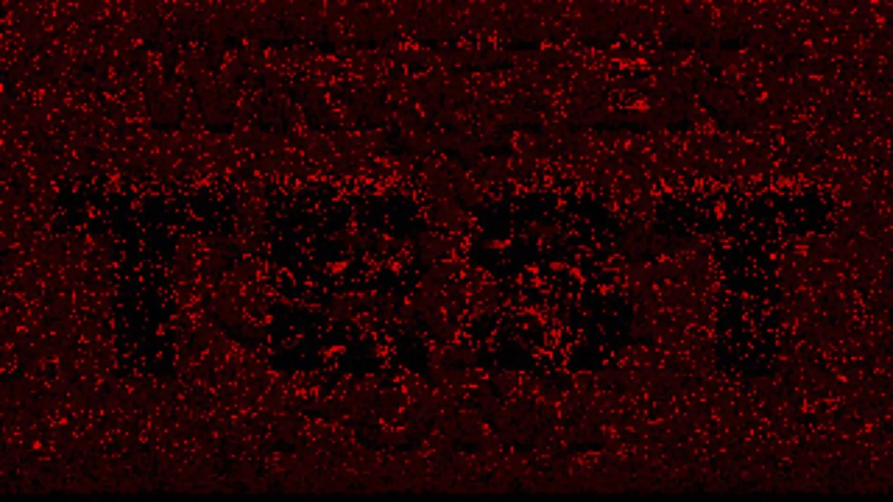 An image showing the effect of too high of a search radius